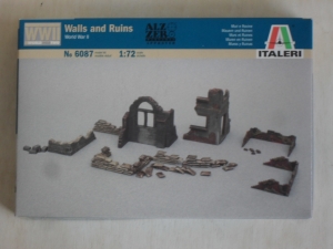 ITALERI 1/72 6087 WALLS   RUINS